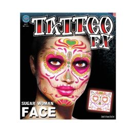 Tinsley Sugar Woman Face Tattoo