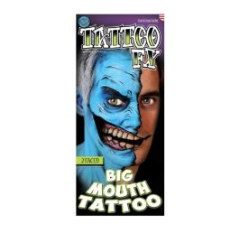 Tinsley Two Faced Big Mouth Tattoo FX
