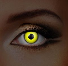 i-Glow Yellow UV Eye Accessories (Pair)